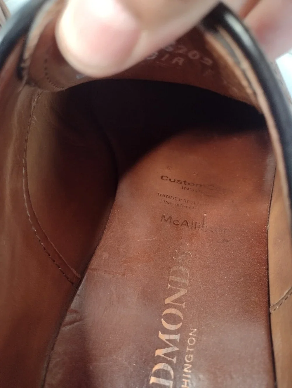 Allen Edmonds wear bottom
